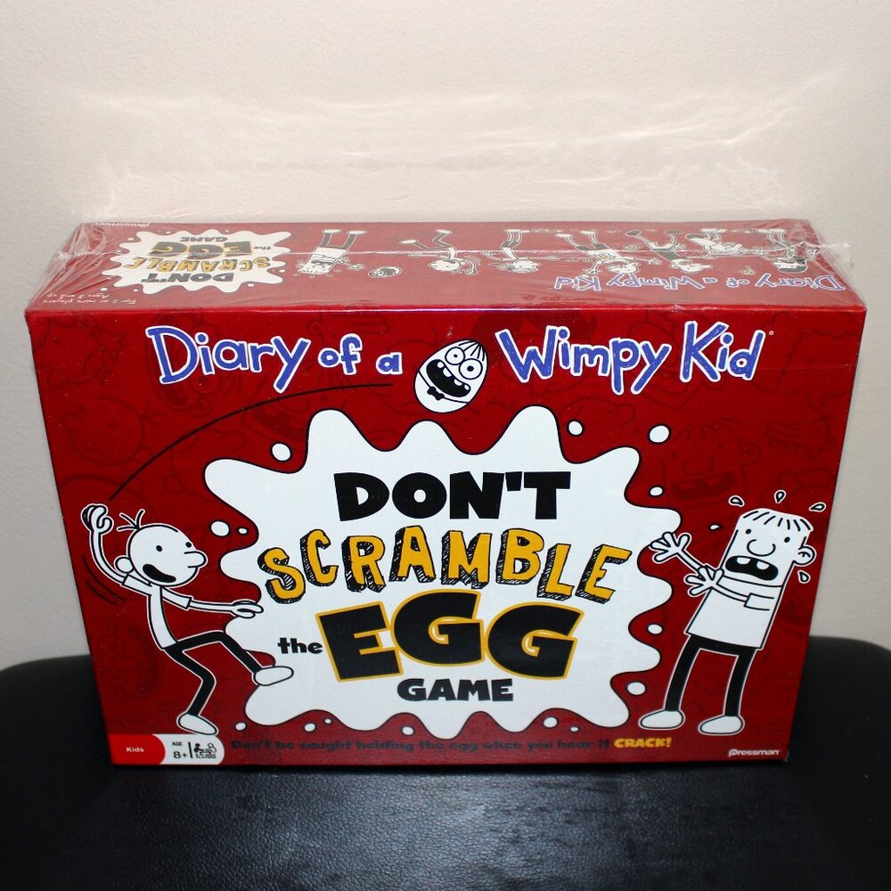 3/$88❤️new Diary Of A Wimpy Kid Don't Scramble The Egg Board Game Pressman 2012